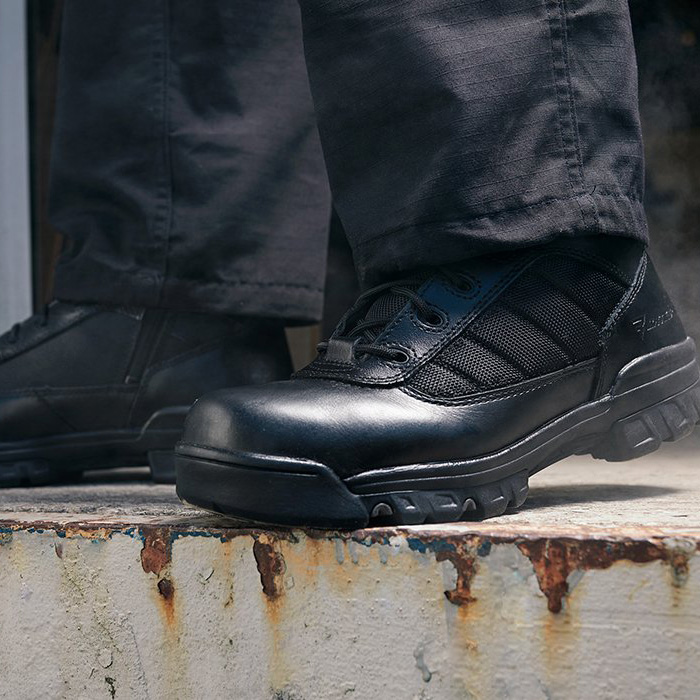 Bates boots in action
